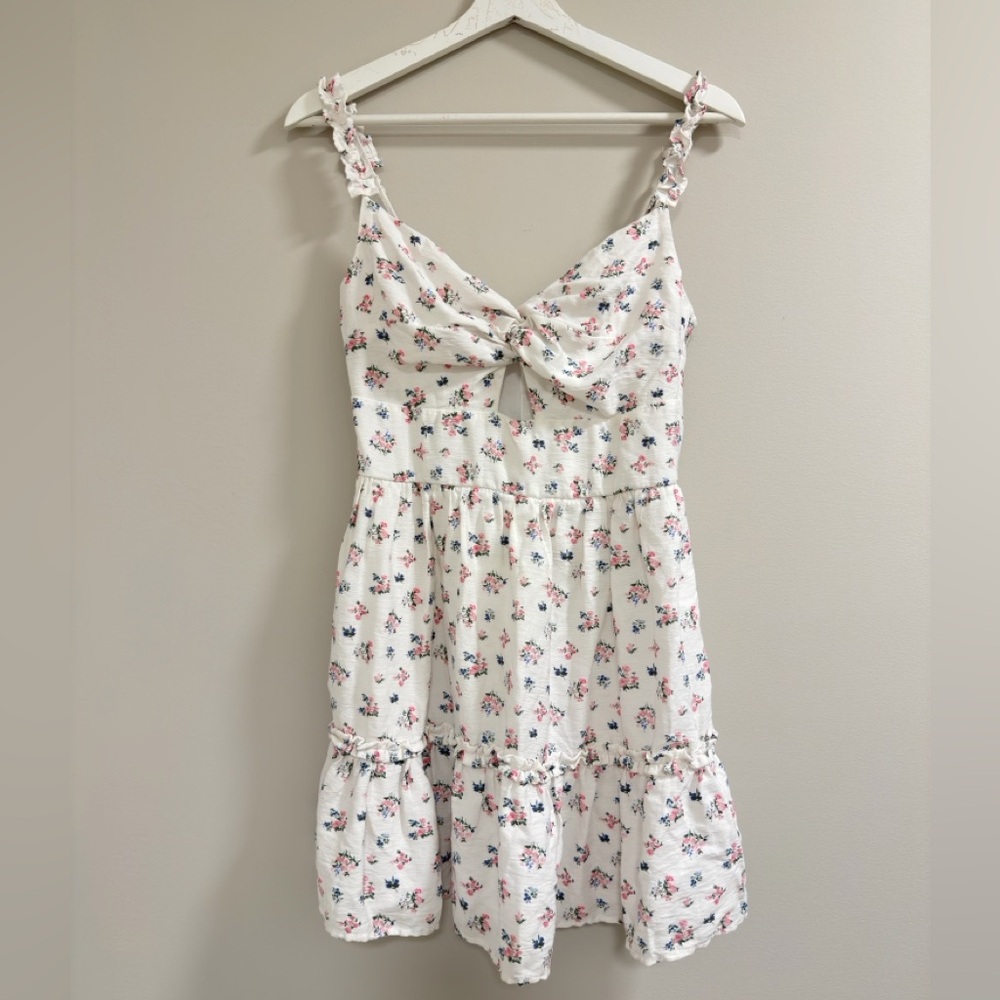 Altar'd State White Floral Dress